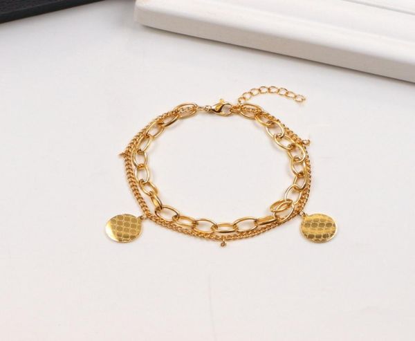 never fade women girls double chain g letter round pendant bracelet ladies luxurious models multiaccessories 316l stainless steel8701347, Golden;silver
never fade women girls double chain g letter round pendant bracelet ladies luxurious models multiaccessories 316l stainless steel8701347, Golden;silver