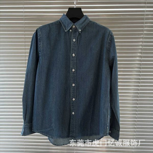 designer rl same style warrior horse embroidery wash denim shirt spring and autumn little cardigan coat men's women's, White
designer rl same style warrior horse embroidery wash denim shirt spring and autumn little cardigan coat men's women's, White