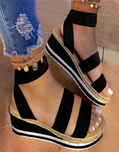 women sandals summer wedges hemp sandals platform heel ladies pumps slip on casual women039s zandalias female shoes fashion 2022707469, Black
women sandals summer wedges hemp sandals platform heel ladies pumps slip on casual women039s zandalias female shoes fashion 2022707469, Black