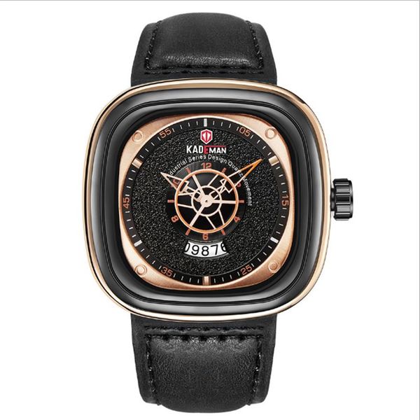 kademan brand fashon cool large dial mens watches square quartz watch calendar accurate travel time generous male wristwatches258t, Slivery;brown
kademan brand fashon cool large dial mens watches square quartz watch calendar accurate travel time generous male wristwatches258t, Slivery;brown
