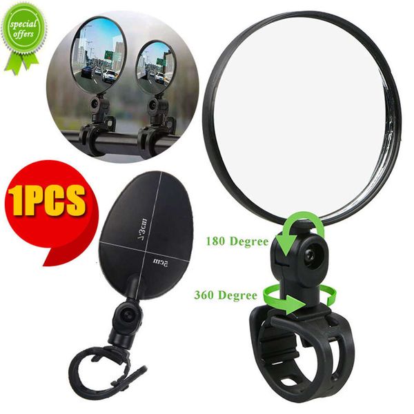 new 1pc adjustable rearview mirror for bicycle motorcycle handlebar mount 360 rotation bike riding round ellipse mirror universal
new 1pc adjustable rearview mirror for bicycle motorcycle handlebar mount 360 rotation bike riding round ellipse mirror universal