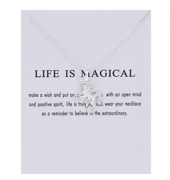 new golden silver horse pendant necklace alloy chain chocker with card whole jewelry gift f sqcsyu queen664155106
new golden silver horse pendant necklace alloy chain chocker with card whole jewelry gift f sqcsyu queen664155106