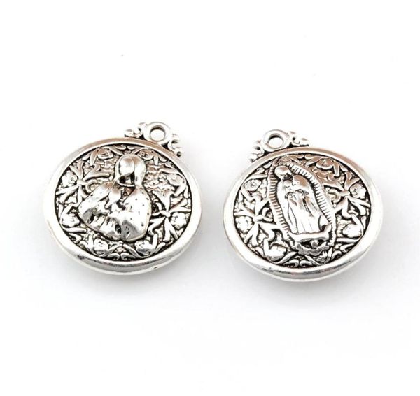 25pcslot antique silver virgin mary charm pendants for jewelry making bracelet necklace findings 21x24mm a4818697036, Bronze;silver
25pcslot antique silver virgin mary charm pendants for jewelry making bracelet necklace findings 21x24mm a4818697036, Bronze;silver