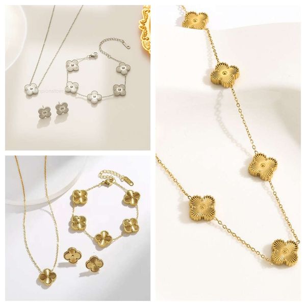 classic clover necklace women four leaf clover pendant necklaces bracelet earring gold silver jewelry womens engagement party gift no box
classic clover necklace women four leaf clover pendant necklaces bracelet earring gold silver jewelry womens engagement party gift no box