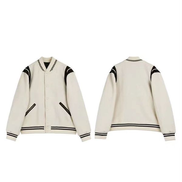 autumn jacket designer thin coat uniform stitching hooded jacket high street couple men's street hip-hop classic retro baseball pure co, Black
autumn jacket designer thin coat uniform stitching hooded jacket high street couple men's street hip-hop classic retro baseball pure co, Black