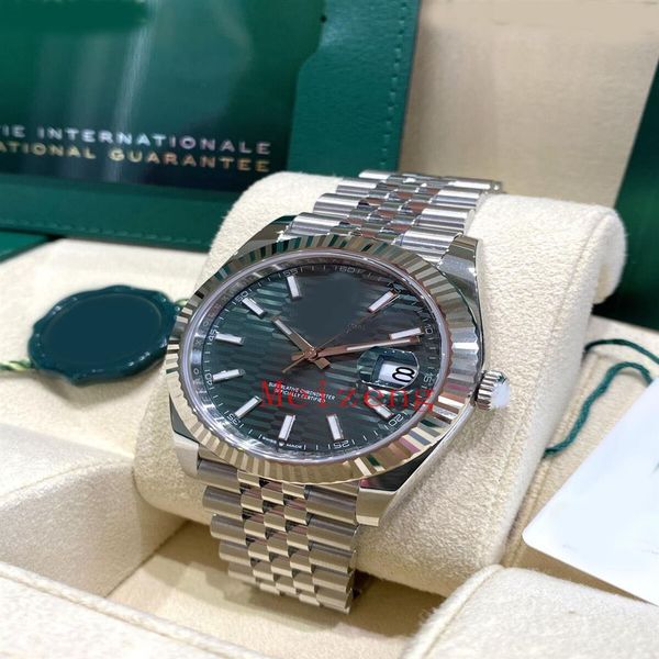 luxury wristwatch datejust 41 mint green motif dial 2022 watch 41mm ref 126334 men's automatic watch-2236i, Slivery;brown
luxury wristwatch datejust 41 mint green motif dial 2022 watch 41mm ref 126334 men's automatic watch-2236i, Slivery;brown