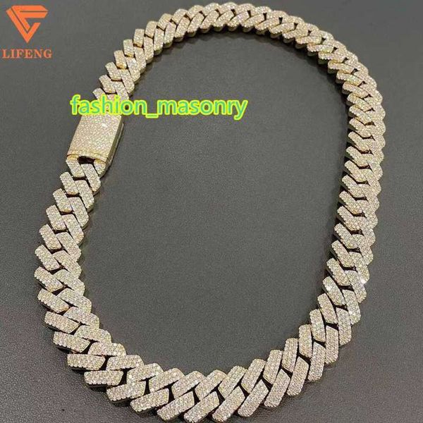 15mm silver hip hop jewelry miami style men cuban necklace iced out moissanite cuban link chain
15mm silver hip hop jewelry miami style men cuban necklace iced out moissanite cuban link chain