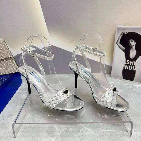 rhinestones stiletto heels sandals slides heeled open toe shoes metallic leather outsole women's luxury designers evening party shoes 9, Black
rhinestones stiletto heels sandals slides heeled open toe shoes metallic leather outsole women's luxury designers evening party shoes 9, Black