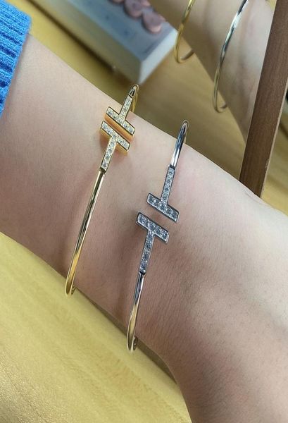 sterling silver 925s double t diamond open bracelet gold t series women039s couple bracelet with diamond coil china direct sal7268489, White
sterling silver 925s double t diamond open bracelet gold t series women039s couple bracelet with diamond coil china direct sal7268489, White