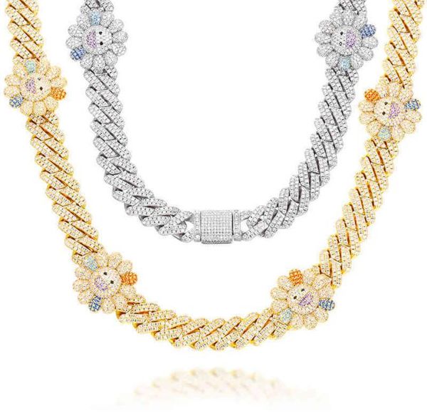 no moq collar personalizado personalised punk style jewelry hip hop iced out cuban link chain face sun flower necklace3783963, Silver
no moq collar personalizado personalised punk style jewelry hip hop iced out cuban link chain face sun flower necklace3783963, Silver