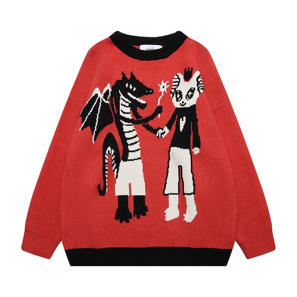 hollow out color autumn sweaters for men and women round neck baggy knitted clothes oversized, White;black
hollow out color autumn sweaters for men and women round neck baggy knitted clothes oversized, White;black