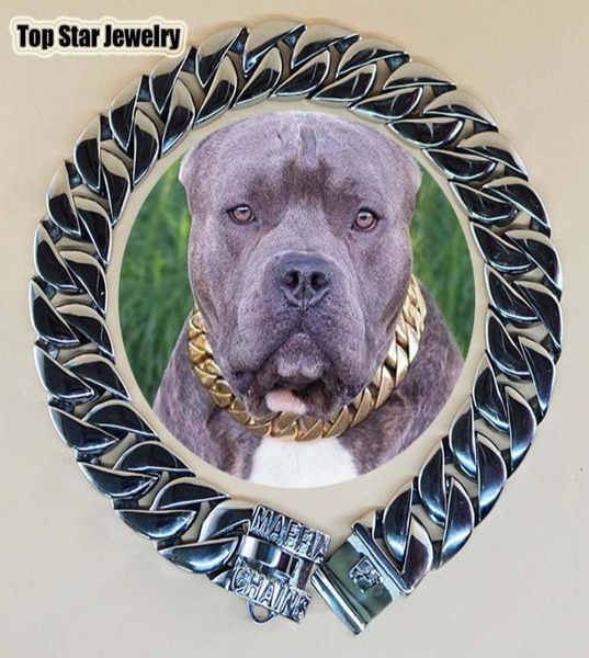 23mm 30mm stainless steel cast large pet dogs maffia chain bulldog collar necks fierce dog huntaway tibetan mastiff hi1041391, Silver
23mm 30mm stainless steel cast large pet dogs maffia chain bulldog collar necks fierce dog huntaway tibetan mastiff hi1041391, Silver
