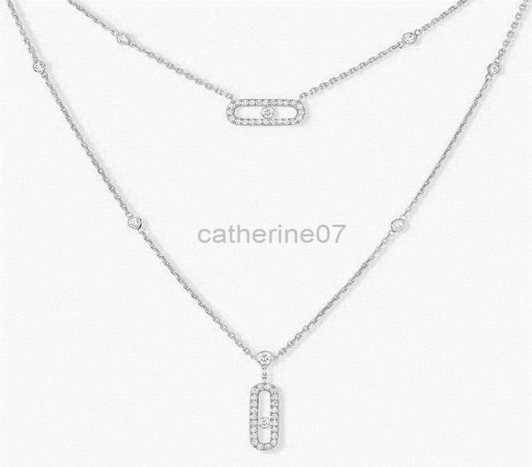 925 sterling silver women039s double pendant double layer chain classic moving diamonds series g2207262032816
925 sterling silver women039s double pendant double layer chain classic moving diamonds series g2207262032816