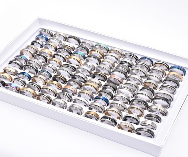 fashion rotate stainless steel spinner rings for men women jewelry mix style birthday party gifts whole2740314, Golden;silver
fashion rotate stainless steel spinner rings for men women jewelry mix style birthday party gifts whole2740314, Golden;silver