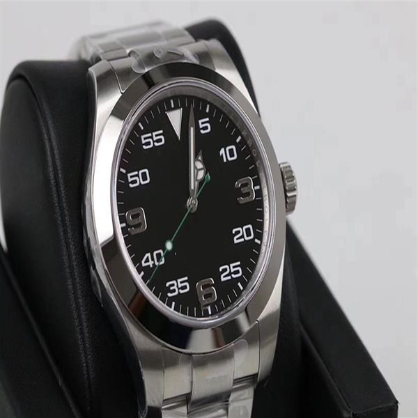 2020 new style ro automatic 2813 movement air king men watch black dial 316 stainless band male watch monor hemmo250x, Slivery;brown
2020 new style ro automatic 2813 movement air king men watch black dial 316 stainless band male watch monor hemmo250x, Slivery;brown