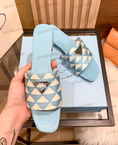 womens flat slippers woven hardware triangle logo sandals antislip soles platform slippers flipflops match color classic designe3636134, Black
womens flat slippers woven hardware triangle logo sandals antislip soles platform slippers flipflops match color classic designe3636134, Black