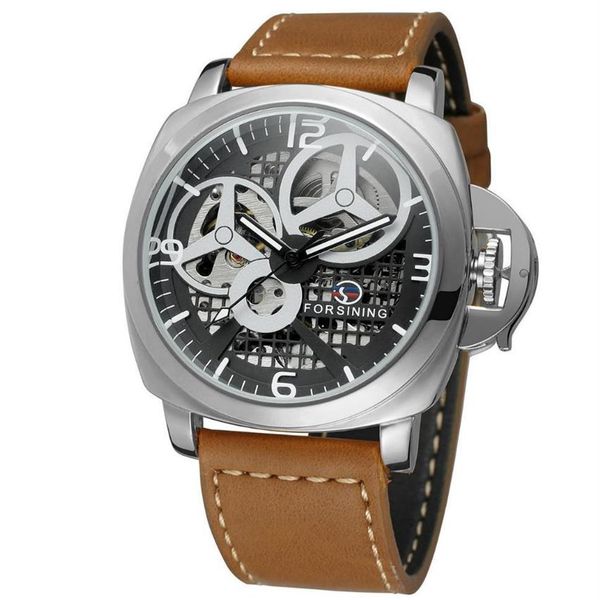 forsining fashion leisure lattice hollow dial fully automatic buckle simple eye square imitation leather protection mechanical wat2492, Slivery;brown
forsining fashion leisure lattice hollow dial fully automatic buckle simple eye square imitation leather protection mechanical wat2492, Slivery;brown