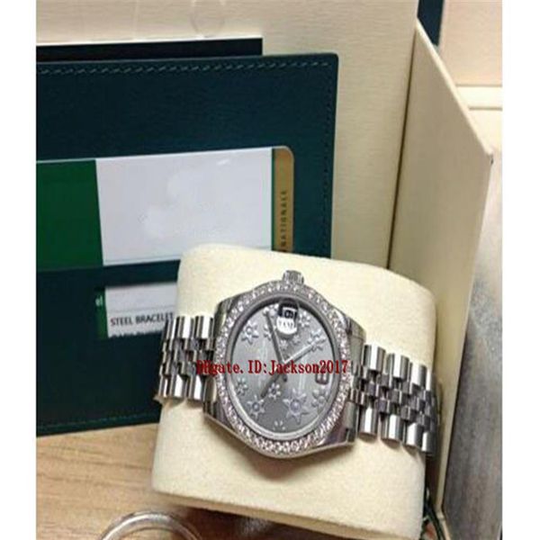 original box certificate lady watch 31mm 178384 diamond bezel asia 2813 movement automatic241f, Slivery;brown
original box certificate lady watch 31mm 178384 diamond bezel asia 2813 movement automatic241f, Slivery;brown