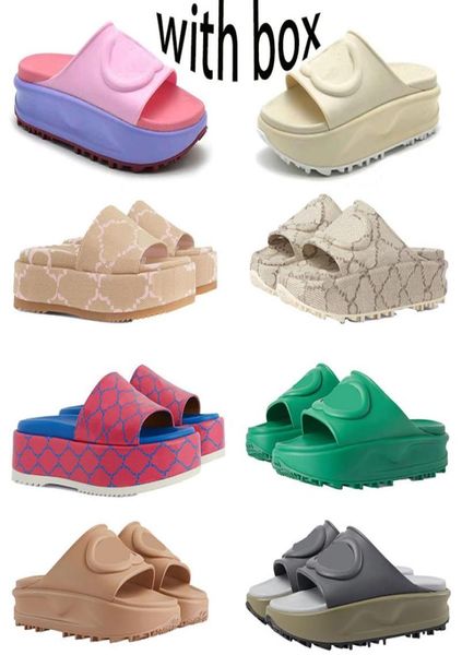 designer slippers women thick bottom sandals lady fashion embroidered printed canvas girls platform wedge rainbows sandal middle h8535374, Black
designer slippers women thick bottom sandals lady fashion embroidered printed canvas girls platform wedge rainbows sandal middle h8535374, Black