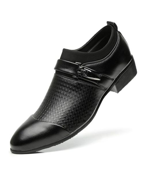 men formal shoes slip on pointed toe patent leather oxford shoes for men dress shoes business plus size 38467816480, Black
men formal shoes slip on pointed toe patent leather oxford shoes for men dress shoes business plus size 38467816480, Black