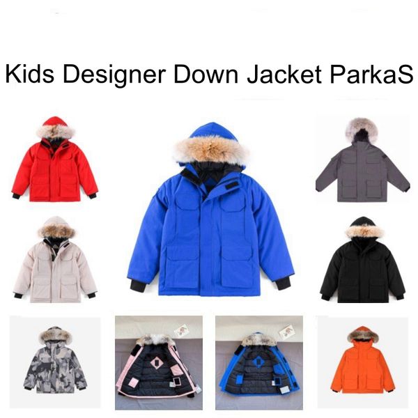 kids clothing designer down jackets jacket parka's boy girl winter canada brand 08 section luxurys down coat outwear outdoor warm coats, Blue;gray
kids clothing designer down jackets jacket parka's boy girl winter canada brand 08 section luxurys down coat outwear outdoor warm coats, Blue;gray