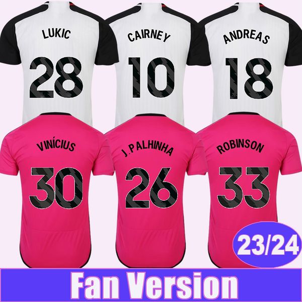 23 24 mitrovic cairney mens soccer jerseys andreas wilson lukic decordova-reid home white away football shirt short sleeve uniforms, Black;yellow
23 24 mitrovic cairney mens soccer jerseys andreas wilson lukic decordova-reid home white away football shirt short sleeve uniforms, Black;yellow