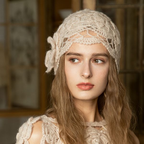 berets x040 handmade bow beret autumn koreanstyle fashion knitted hat british retro woolen cap women's knitting caps 230905, Blue;gray
berets x040 handmade bow beret autumn koreanstyle fashion knitted hat british retro woolen cap women's knitting caps 230905, Blue;gray