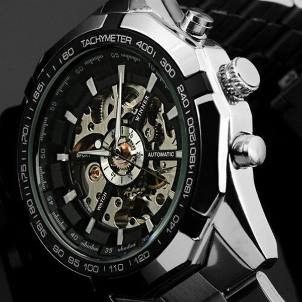 2022 winner brand luxury sport men automatic skeleton mechanical military watch men full steel stainless band reloj249f, Slivery;brown
2022 winner brand luxury sport men automatic skeleton mechanical military watch men full steel stainless band reloj249f, Slivery;brown