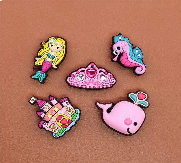 1pcs original mermaid fish whale sea horse shoe charms fashion pink rhinestone garden shoe accessories buckle decorations kids gif1676102, White;pink
1pcs original mermaid fish whale sea horse shoe charms fashion pink rhinestone garden shoe accessories buckle decorations kids gif1676102, White;pink
