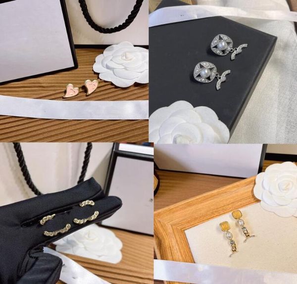 earrings jewelry 18k gold plated stud copper womens designer earring ear studs brass letter diamonds luxurys golden fashion for gi2039743, Golden;silver
earrings jewelry 18k gold plated stud copper womens designer earring ear studs brass letter diamonds luxurys golden fashion for gi2039743, Golden;silver