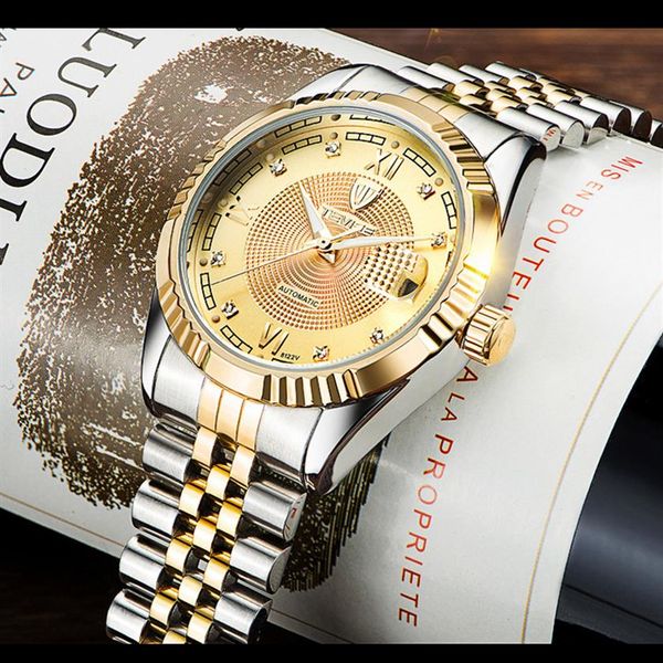 tevise fashion automatic men watch luminous mechanical watches gold dial skeleton men watch business men's wristwatches3448, Slivery;brown
tevise fashion automatic men watch luminous mechanical watches gold dial skeleton men watch business men's wristwatches3448, Slivery;brown