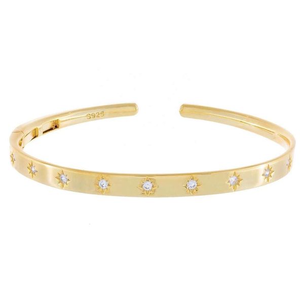 pindu gold plated fashion diamond cz starburst cuff bangle bracelet women, Golden;silver
pindu gold plated fashion diamond cz starburst cuff bangle bracelet women, Golden;silver