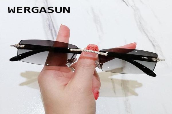 retro sunglasses women brand designer diamond rimless sun glasses shades rhinestone lens ladies frameless eyeglasses2172652, White;black
retro sunglasses women brand designer diamond rimless sun glasses shades rhinestone lens ladies frameless eyeglasses2172652, White;black