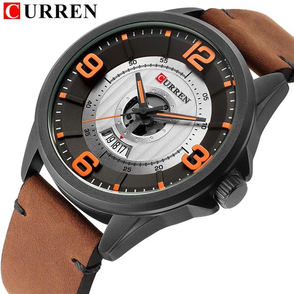 curren fashion&casual business wristwatches leather strap quartz mens watches display date clock hodinky relogio masculino321k, Slivery;brown
curren fashion&casual business wristwatches leather strap quartz mens watches display date clock hodinky relogio masculino321k, Slivery;brown