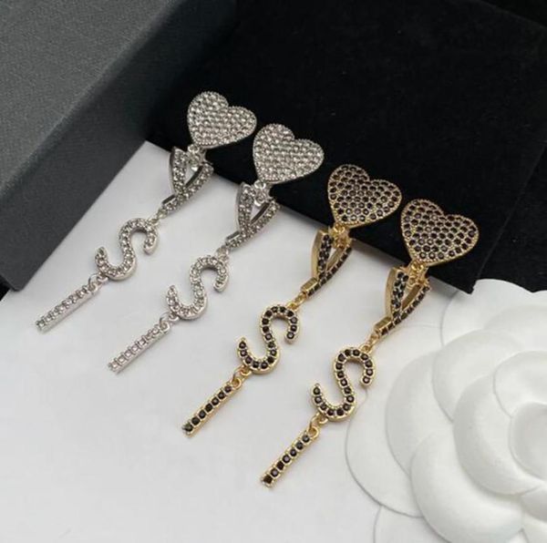 fashion diamond letters charm dangle ear clip earring classic designer letter eardrop earrings for women female jewelry party wedd2970090, Silver
fashion diamond letters charm dangle ear clip earring classic designer letter eardrop earrings for women female jewelry party wedd2970090, Silver