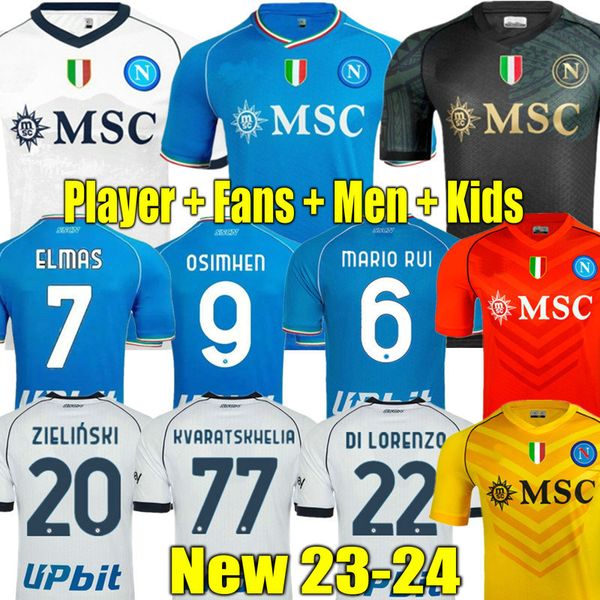 kvaratskhelia 23 24 napoli soccer jerseys naples football shirt 2023 fans player zielinski koulibaly camiseta de futbol maradona maillot foo, Black;yellow
kvaratskhelia 23 24 napoli soccer jerseys naples football shirt 2023 fans player zielinski koulibaly camiseta de futbol maradona maillot foo, Black;yellow