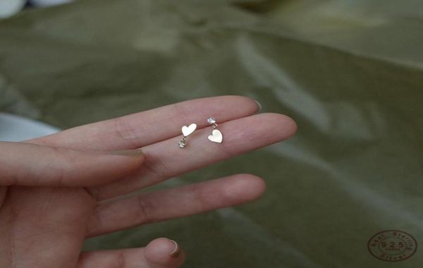 stud 925 sterling silver plating 14k gold simple crystal heart asymmetrical earrings women romantic sweet birthday jewelry gift3612492, Golden;silver
stud 925 sterling silver plating 14k gold simple crystal heart asymmetrical earrings women romantic sweet birthday jewelry gift3612492, Golden;silver