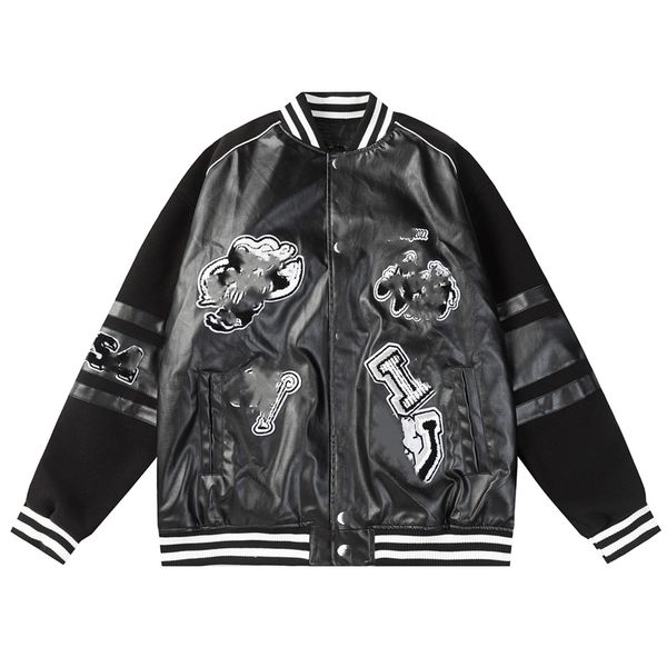 men's jacket 2023 luis fashion brand retro decoration couple casual loose fitting long sleeved student coat vuttonity 04-018, Black;brown
men's jacket 2023 luis fashion brand retro decoration couple casual loose fitting long sleeved student coat vuttonity 04-018, Black;brown