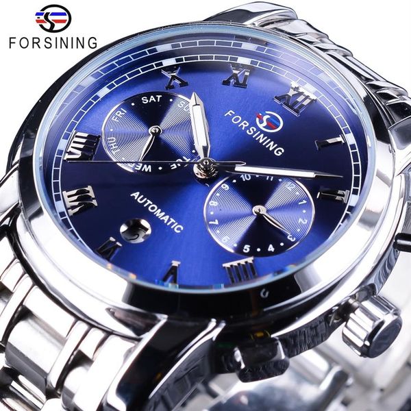 forsining watch waterproof blue ocean design stainless steel calendar display mens automatic watches brand luxury mechanical c3231, Slivery;brown
forsining watch waterproof blue ocean design stainless steel calendar display mens automatic watches brand luxury mechanical c3231, Slivery;brown