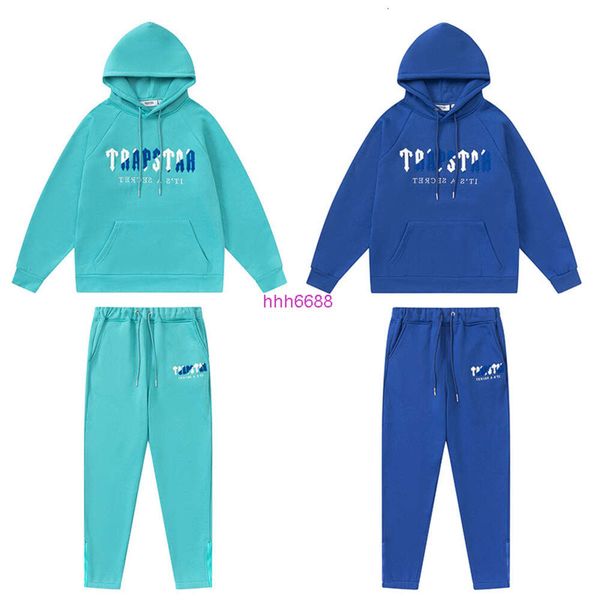 men and women hoodie sweatshirt trapstar white blue towel embroidery plush closure zipper pants casual set 53e4, Black
men and women hoodie sweatshirt trapstar white blue towel embroidery plush closure zipper pants casual set 53e4, Black