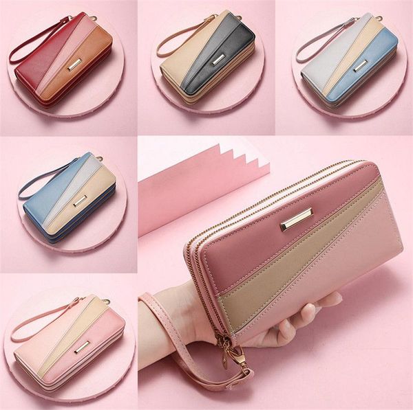 leather women wallets long zipper wallet ladies clutch bag purse female purses df221, Red;black
leather women wallets long zipper wallet ladies clutch bag purse female purses df221, Red;black
