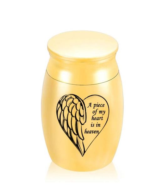 30x40mm angel wings aluminum alloy cremation ashes urn keepsakemini pendant memorial funnal ashes urn with pretty package bag8829209, Silver
30x40mm angel wings aluminum alloy cremation ashes urn keepsakemini pendant memorial funnal ashes urn with pretty package bag8829209, Silver
