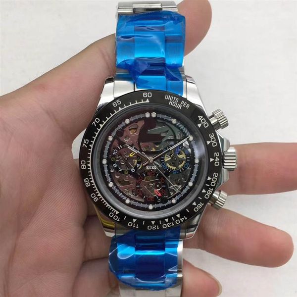men's watch master designer automatic mechanical movement silver stainless steel case ceramic bezel skeleton dial283k, Slivery;brown
men's watch master designer automatic mechanical movement silver stainless steel case ceramic bezel skeleton dial283k, Slivery;brown