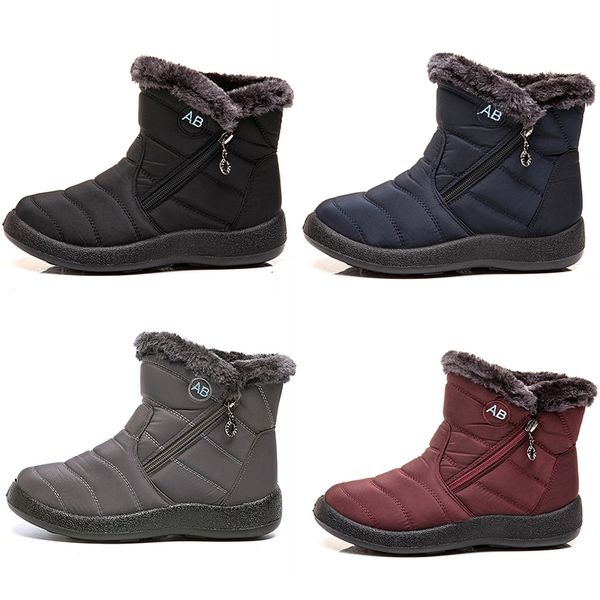 warm ladies snow boots side zipper light cotton women's shoes black red blue gray in winter outdoor sports sneakers
warm ladies snow boots side zipper light cotton women's shoes black red blue gray in winter outdoor sports sneakers