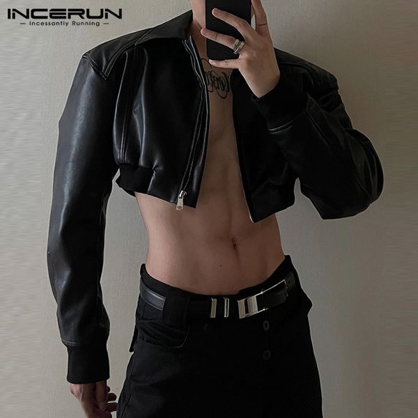 men s jackets jaket kulit pu pria mantel lengan panjang crop musim gugur 2023 pakaian luar kasual ritsleting 230904, Black;brown
men s jackets jaket kulit pu pria mantel lengan panjang crop musim gugur 2023 pakaian luar kasual ritsleting 230904, Black;brown