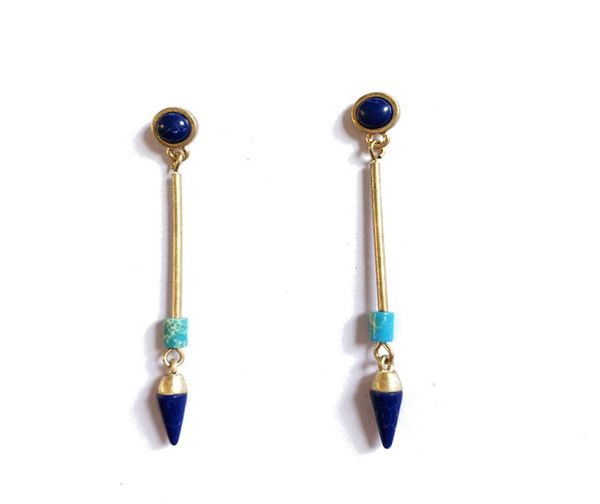 new sweet cute spike blue stone cute simple earring popular whole stud earring5862444, Golden;silver
new sweet cute spike blue stone cute simple earring popular whole stud earring5862444, Golden;silver