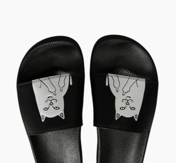 ripndip slippers man and women lovers casual middle finger cats slippers beach sandals outdoor slippers hiphop street sa5620774, Black
ripndip slippers man and women lovers casual middle finger cats slippers beach sandals outdoor slippers hiphop street sa5620774, Black