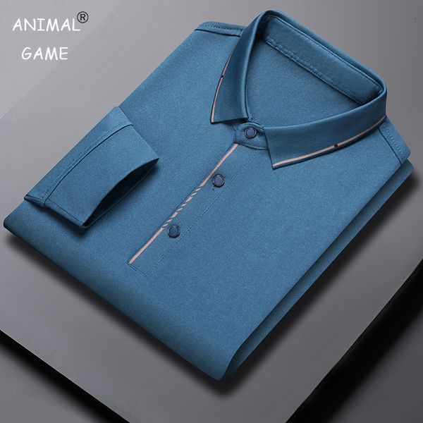 mens polos men polo shirt business autumn tshirt long sleeve casual male fit slim korean clothing button shirts 230904, White;black
mens polos men polo shirt business autumn tshirt long sleeve casual male fit slim korean clothing button shirts 230904, White;black