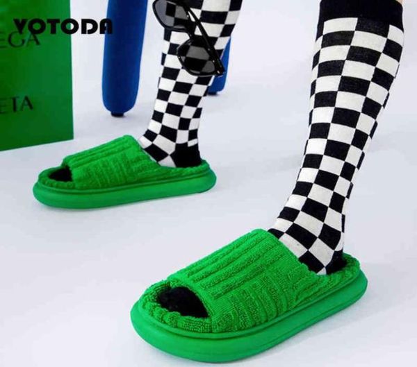 luxury brand peep toe thick sole women slippers green corduroy flat outdoor ladies slides summer autumn furry flip flops women w229553084, Black
luxury brand peep toe thick sole women slippers green corduroy flat outdoor ladies slides summer autumn furry flip flops women w229553084, Black