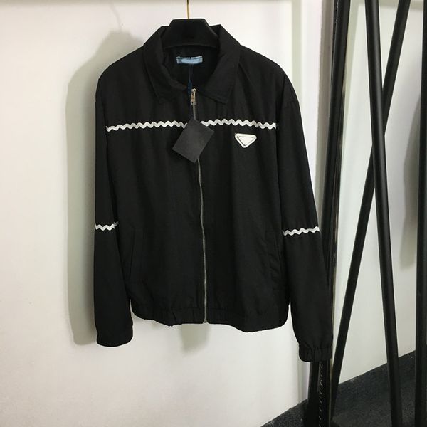 fashion print windbreakers shirts men womens coats lapel neck long sleeve 2 colors zipper cardigan jackets, Black
fashion print windbreakers shirts men womens coats lapel neck long sleeve 2 colors zipper cardigan jackets, Black